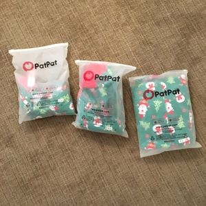 *NWT* Fam of 3 Christmas Onesies (Mom, dad, child)